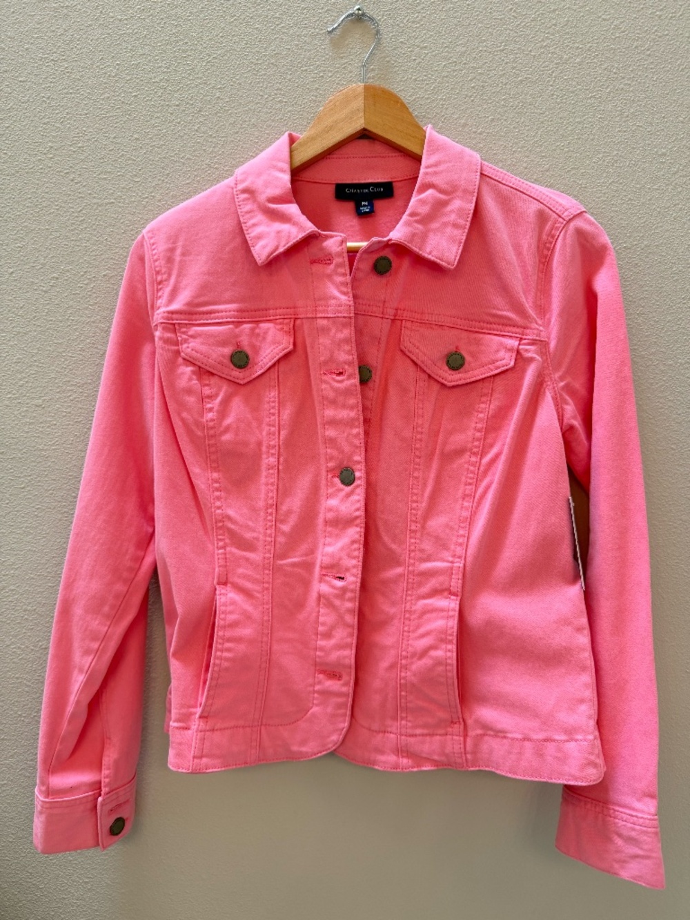 Charter Club Pink Jean jacket